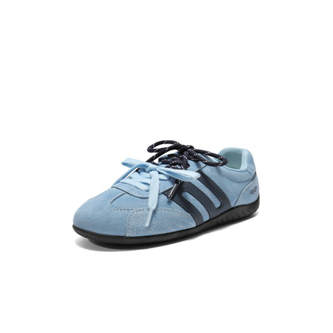 百丽时尚跑道赛车鞋女童2025秋新商场同款舒适薄底德训鞋SMG37C85