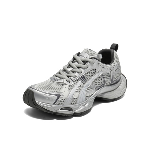 百丽机能风厚底增高老爹鞋女2025秋新透气大网孔休闲鞋B2736CM5