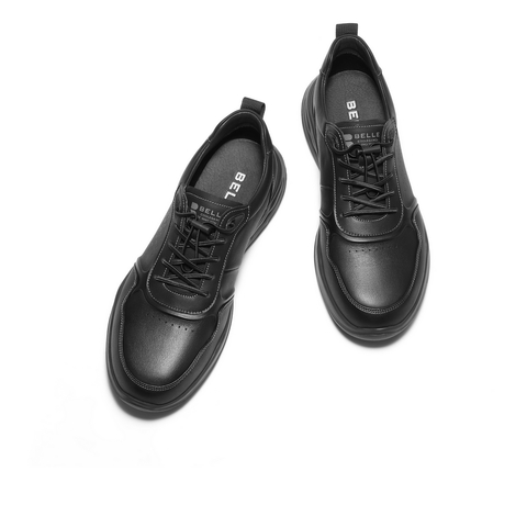 百丽户外休闲运动鞋男2025新款秋商场同款抽带厚底健步鞋8VA01CM5