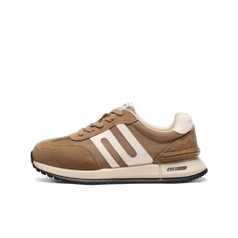 百丽复古休闲运动鞋男2025新款秋商场同款厚底慢跑阿甘鞋8UE01CM5