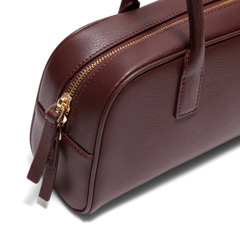 百丽包女25秋商场同款质感质感通勤miu系单肩波士顿包8547ACX5