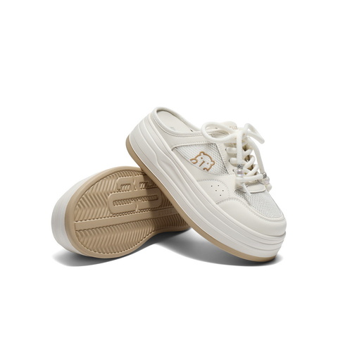 百丽百搭包头拖鞋女2025秋新商场同款厚底可外穿拖鞋E4E1DCH5