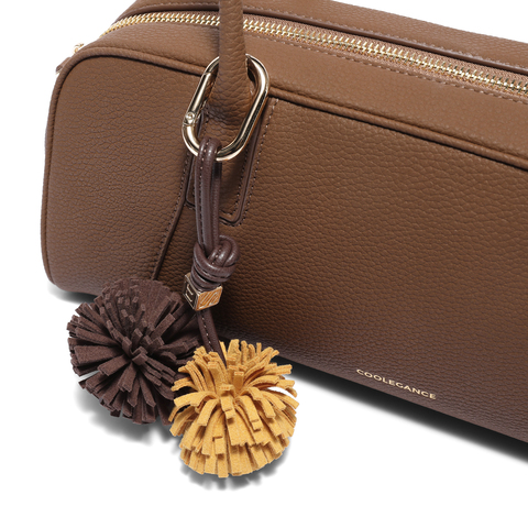 百丽包女25秋商场同款质感质感通勤miu系单肩波士顿包8547ACX5