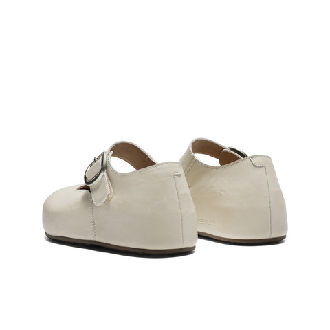 百丽复古勃肯鞋女2025秋新商场同款质感绒面玛丽珍鞋E1K1DCQ5