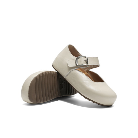 百丽复古勃肯鞋女2025秋新商场同款质感绒面玛丽珍鞋E1K1DCQ5