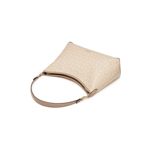 百丽包包女2025春新款复古休闲hobo单肩斜挎托特包X7199AX5