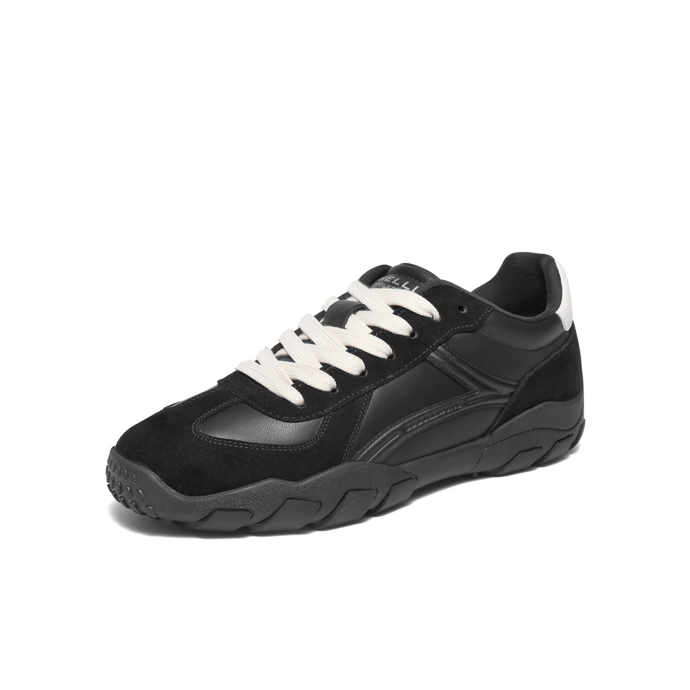 百丽复古潮搭德训鞋男2025新款秋商场同款休闲运动阿甘鞋8VL01CM5