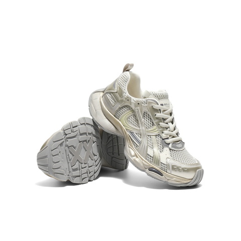 百丽机能风厚底增高老爹鞋女2025秋新透气大网孔休闲鞋B2736CM5