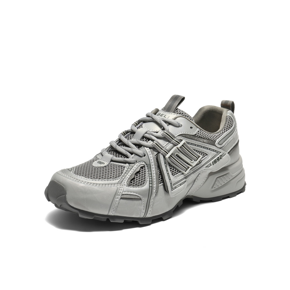 百丽时尚透气老爹鞋女2025秋新商场同款显瘦舒适休闲鞋E4L1DCM5