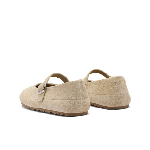 百丽复古勃肯鞋女2025秋新柔软舒适薄底玛丽珍鞋B2637CM5