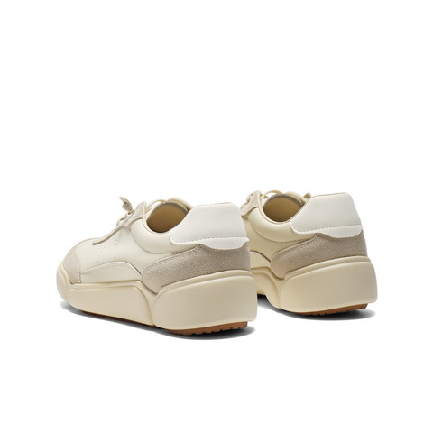 百丽拼接面板鞋女2025秋新商场同款舒适简约百搭休闲鞋E3Q1DCM5