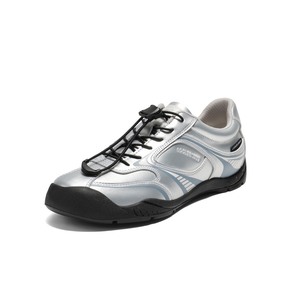 百丽时尚德训鞋女2025秋新商场同款舒适户外薄底休闲鞋3RT27CM5