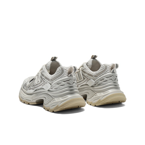 百丽透气大网孔老爹鞋女2025秋新厚底增高舒适休闲鞋B2808CM5