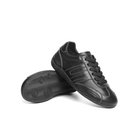 百丽简约纯色阿甘鞋女2025秋新商场同款真皮运动休闲鞋E2R1DCM5