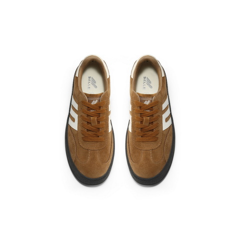 百丽时尚撞色跑道德训鞋女2025秋新商场同款百搭休闲鞋E2E1DCM5