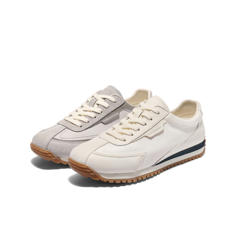 百丽户外运动慢跑鞋男鞋2025新款秋季厚底复古休闲阿甘鞋A2058CM5