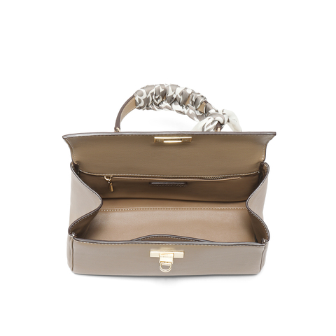 百丽包女25秋新款商场同款真皮气质凯莉包单肩斜挎手提包BL853CX5