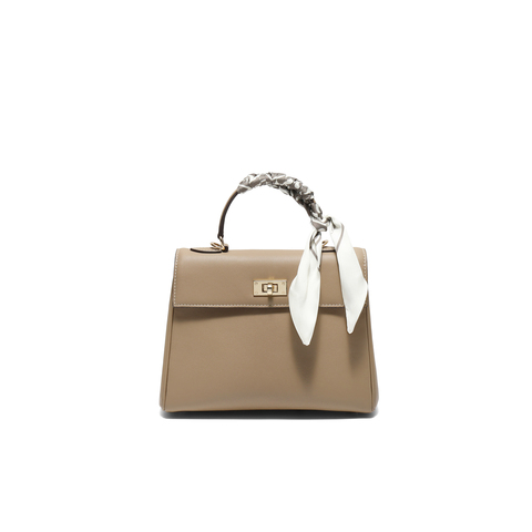 百丽包女25秋新款商场同款真皮气质凯莉包单肩斜挎手提包BL853CX5