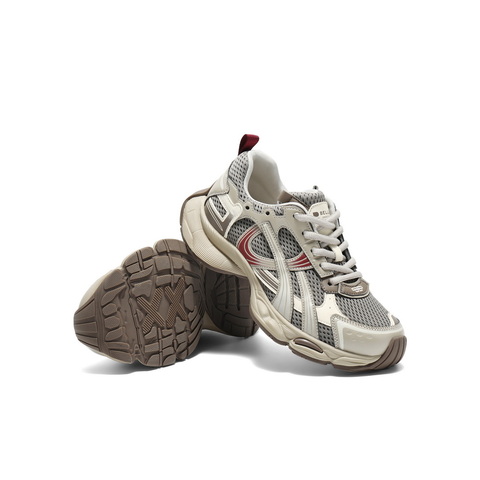 百丽机能风厚底增高老爹鞋女2025秋新透气大网孔休闲鞋B2736CM5