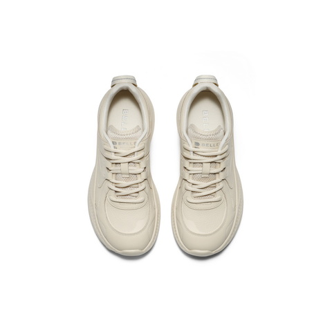 百丽简约百搭老爹鞋女2025秋新商场同款厚底增高休闲鞋E3E1DCM5