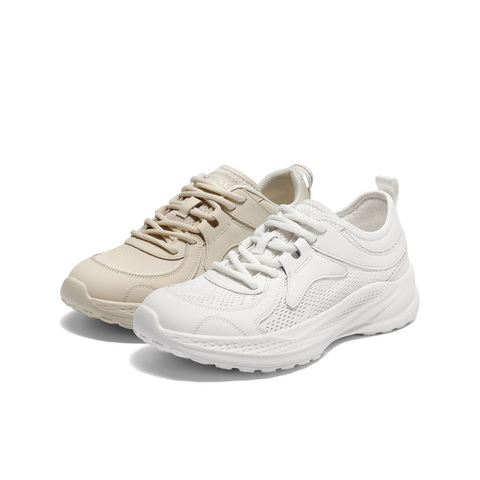 百丽简约百搭老爹鞋女2025秋新商场同款厚底增高休闲鞋E3E1DCM5