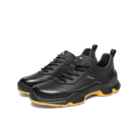 百丽厚底增高健步鞋男2025新款秋商场同款户外休闲运动鞋8VM01CM5