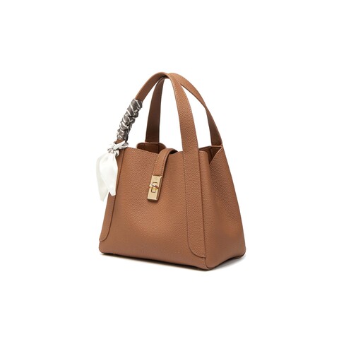 百丽包包女2025新商场同款真皮通勤菜篮子单肩斜挎手提包BL828BX5