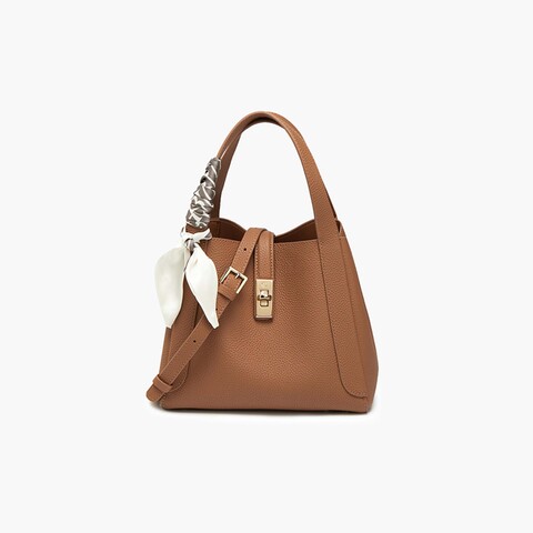 百丽包包女2025新商场同款真皮通勤菜篮子单肩斜挎手提包BL828BX5