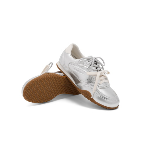 百丽复古休闲阿甘鞋女2025秋新商场同款百搭板鞋3QS21CM5