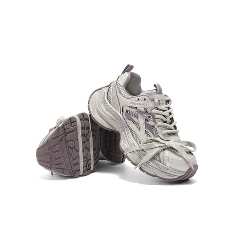 百丽潮酷拼接面老爹鞋女2025秋新商场同款厚底增高休闲鞋E7G1DCM5