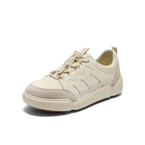 百丽舒适百搭板鞋女2025秋新商场同款轻便免系带休闲鞋E3S1DCM5