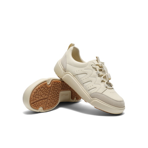 百丽舒适百搭板鞋女2025秋新商场同款轻便免系带休闲鞋E3S1DCM5