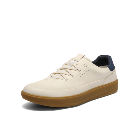 百丽时尚百搭小白鞋男2025新款秋季舒适简约厚底休闲板鞋A2153CM5