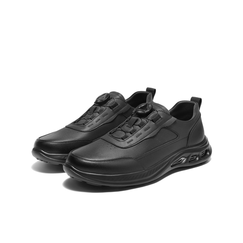 百丽厚底增高休闲健步鞋男2025新款秋季旋钮扣户外运动鞋L6009CM5