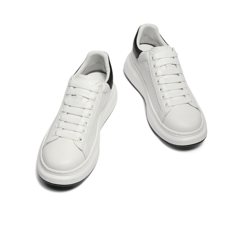 百丽百搭小白鞋男鞋2025秋新商场同款牛皮革厚底休闲板鞋8LB01CM5