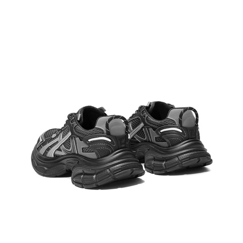 百丽舒适透气大网孔老爹鞋女2025秋新厚底增高潮酷休闲鞋E7Q1DCM5