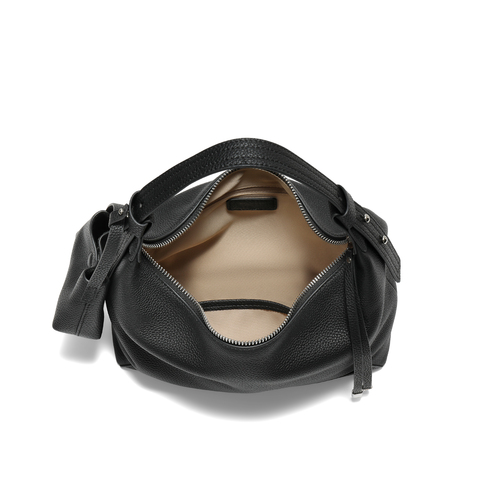 百丽包包女2025商场同款牛皮质感通勤单肩斜挎手提腋下包9275BDX5