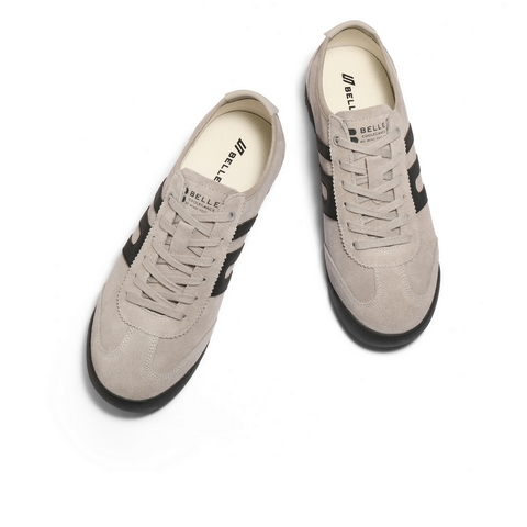 百丽小轻甘休闲鞋男2025秋新商场同款复古德训慢跑阿甘鞋8XM01CM5