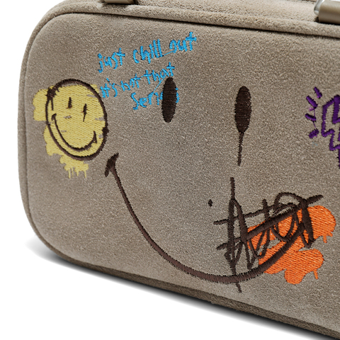 百丽包女商场同款25Smiley联名IP流浪吐司波士顿包X7428CX5