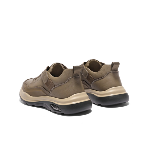 百丽套脚休闲鞋男鞋2025新款冬季商场同款厚底工装鞋8WR01DM5