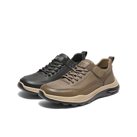 百丽套脚休闲鞋男鞋2025新款冬季商场同款厚底工装鞋8WR01DM5