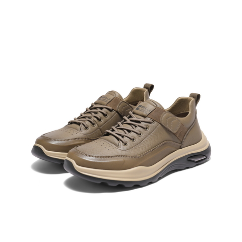 百丽套脚休闲鞋男鞋2025新款冬季商场同款厚底工装鞋8WR01DM5