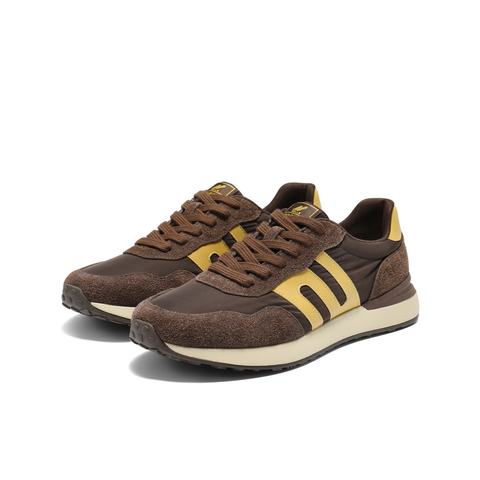 百丽潮搭撞色休闲运动鞋男2025新款秋商场同款慢跑阿甘鞋D5V03CM5