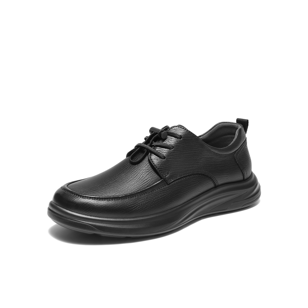 百丽舒适厚底商务鞋男2025新款秋商场同款羊皮革休闲皮鞋8XG01CM5