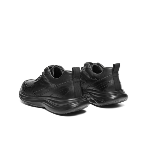 百丽厚底增高健步鞋男2025新秋商场同款牛皮革休闲运动鞋8XC01CM5