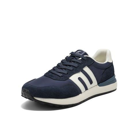 百丽潮搭撞色休闲运动鞋男2025新款秋商场同款慢跑阿甘鞋D5V03CM5