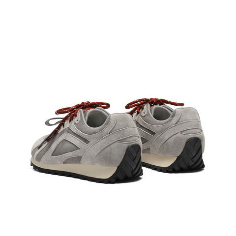 百丽复古时尚阿甘鞋女2025秋新拼接面薄底运动休闲鞋B2811CM5