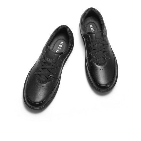 百丽时尚百搭小白鞋男2025新款秋季舒适简约厚底休闲板鞋A2153CM5