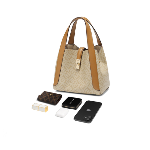 百丽包包女2025夏季质感通勤菜篮子单肩斜挎手提包BL807CX5