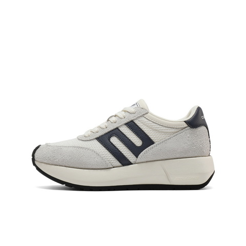 百丽复古撞色阿甘鞋女2025秋新商场同款厚底增高休闲鞋E4R1DCM5